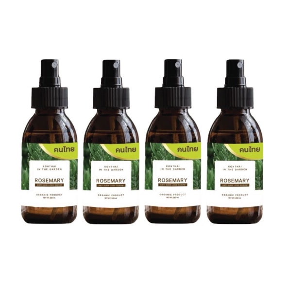コンタイローズマリー　100ml入り　4ボトルセット　天然ローズマリーエキス配合 頭皮ケア・発毛サポート・フケ・かゆみ対策
