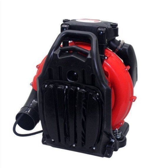 エンジンブロワー 背負い式 最強75.6cc 2サイクル ガソリンエンジンブロワー 落ち葉掃除機 ハイパワー ブロア 枯葉 消火器 送風機 除雪機
