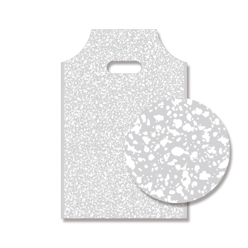 （まとめ買い）シモジマ HEIKO 手抜きポリ袋 バイオハンディバッグ 3S スパタ 白 100枚 幅200x高300mm（底マチ80mm） 006959300 [x3セット]