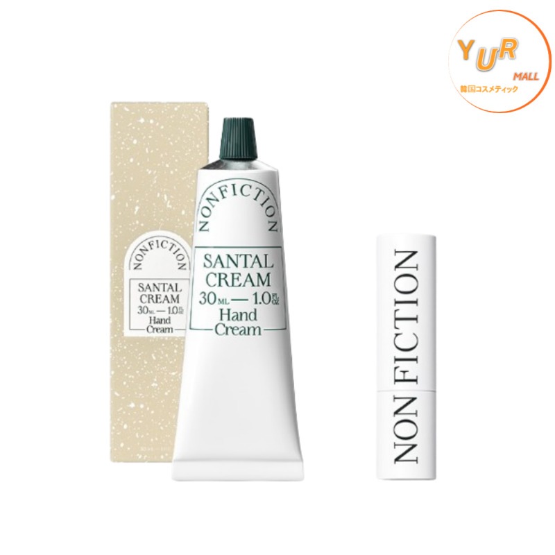 ハンドクリーム 30ml + ビーガンリップバーム 3.5g [SANTAL CREAM]
