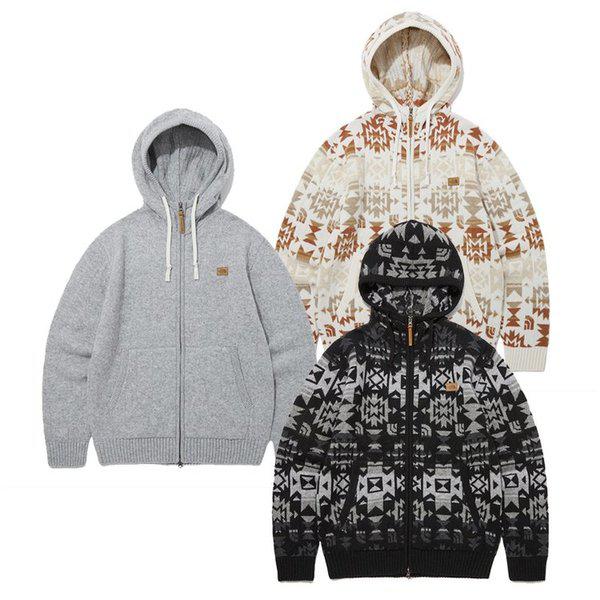 ジャケット ナバホ エアウールセーター フード NM5PP70