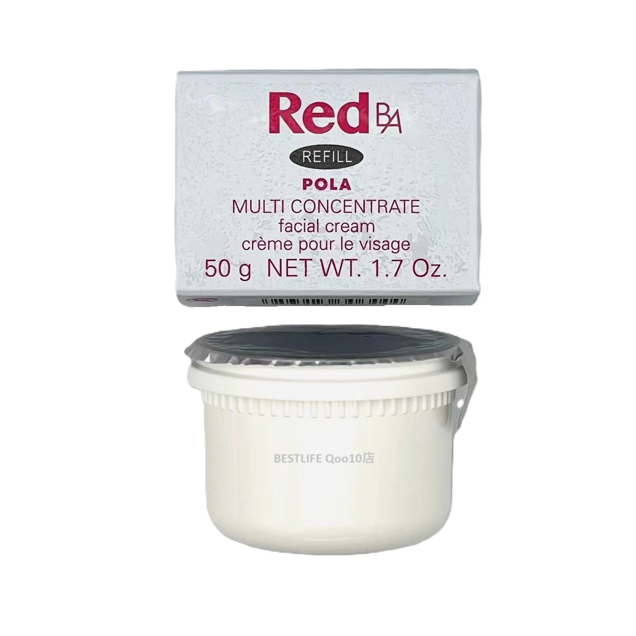 Red B.A マルチコンセントレート リフィル詰め替え用 50g ミルク・クリーム 日本国内正規品