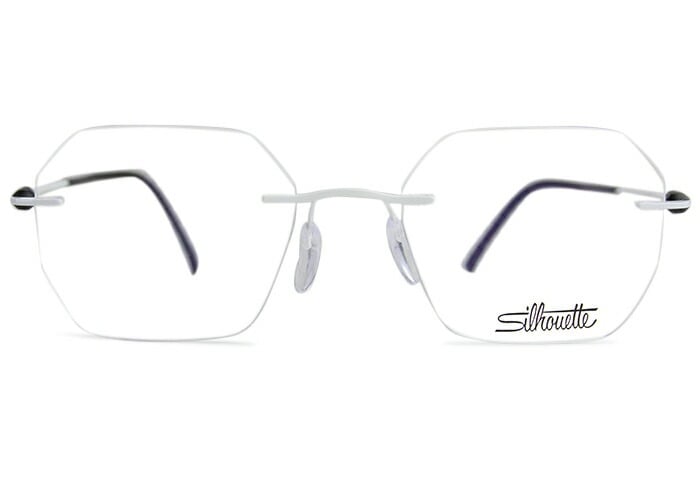シルエット Silhouette 5561 1540 ピュアリスト PURIST カレイジャスホワイト COURAGEOUS WHITE LG 眼鏡 リムレス オーストリア製 ツーポイント 記憶形状