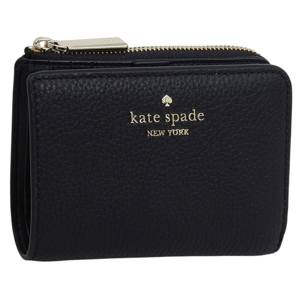 ケイトスペード 財布 レディース 二つ折り財布 アウトレット ブラック lena small lzip KL842-011 KATE SPADE