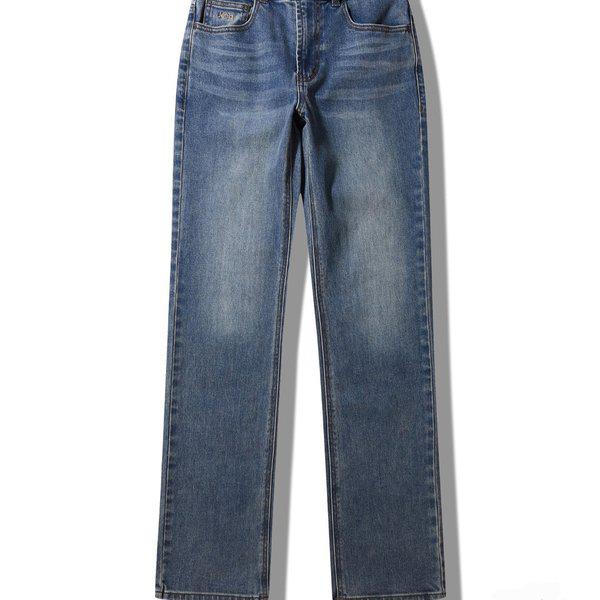 キャットブラシストレートデニムパンツJQ3DPU131_GN