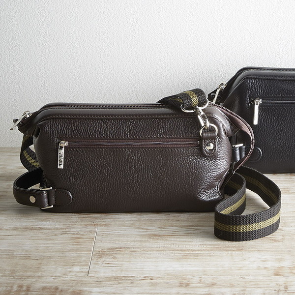 10201607 NA54130 プレリーギンザ ショルダーバッグ チョコ