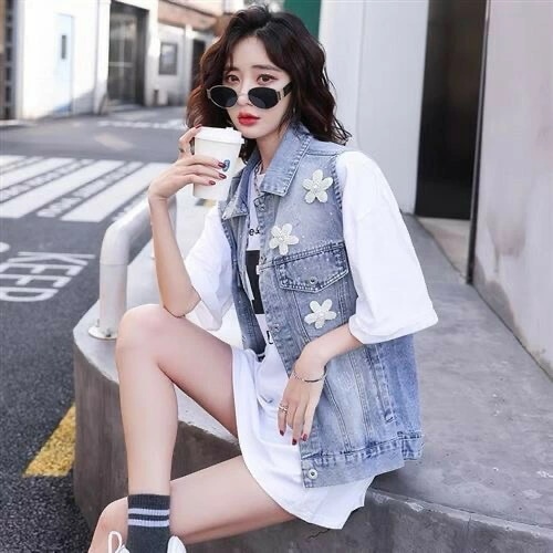 レディース デニムベスト アウター ノースリーブ おしゃれベスト ノースリーブジャケット ベストデニム デニムのベスト ノースリーブデニム 可愛いデニム カジュアルベストレディース カジ