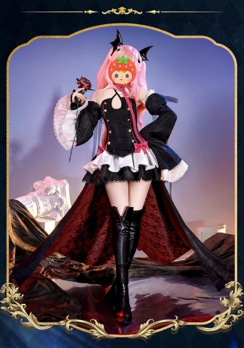 コスプレ コスチューム クルル・ツェペシ くるる 終わりのセラフ Seraph of the End 女王 公式服 コスプレ服 コスプレグッズ コスプレ変装服 かつら購入可能