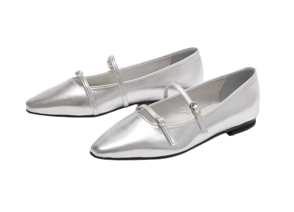 フェミニンライン メリージェーン フラット 1.5cm フォーマル対応 3color