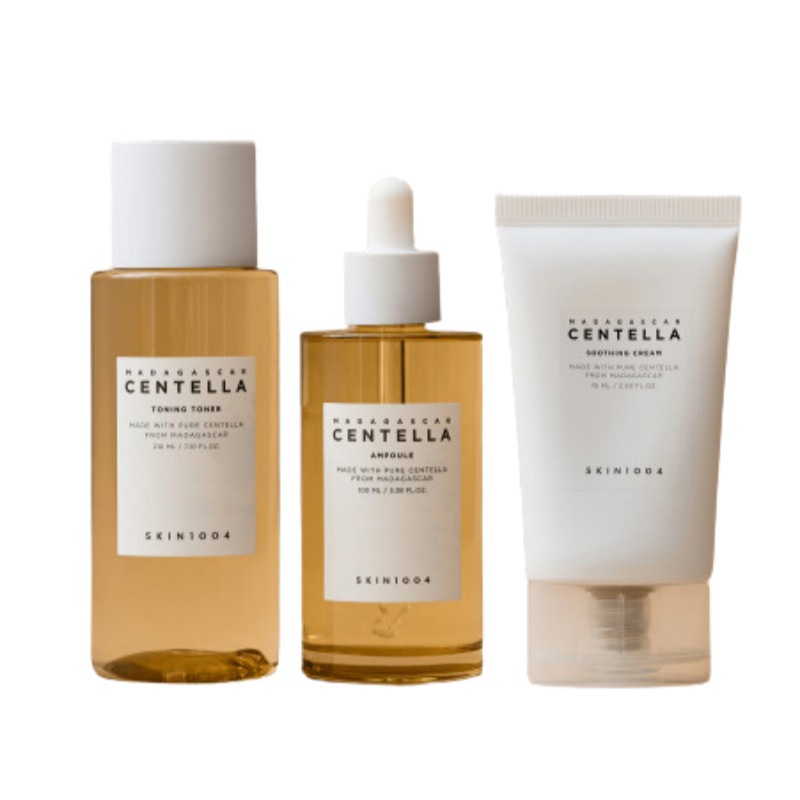 [鎮静ケア3種]センテラトーニングトナー210ml + アンプル100ml + スージングクリーム 75ml