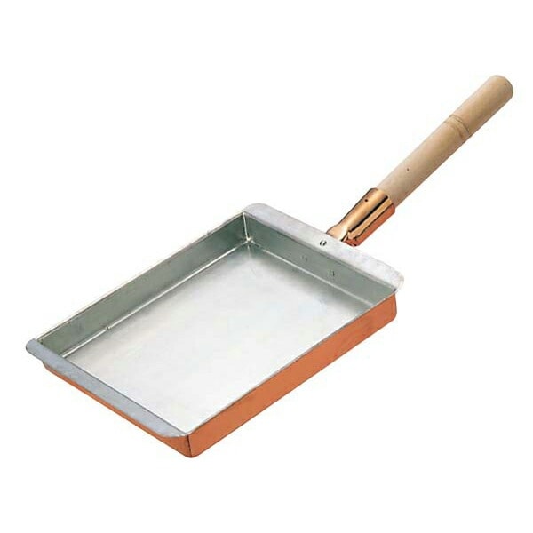 玉子焼き 銅製 関西型 12cm /日本製 国産品 新潟県燕市 丸新銅器 卵焼き たまご ミニパンケーキ ホットケーキ パンケーキパン クレープ 銅製品 高性能 玉子焼き器 卵焼き器 だし巻き