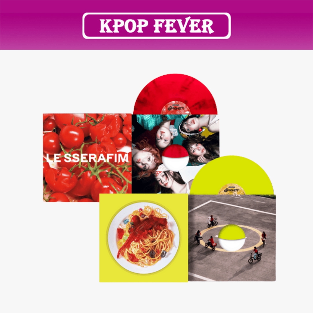 [online特典] LE SSERAFIM [SPAGHETTI] Vinyl ver. / 1st Single アルバム