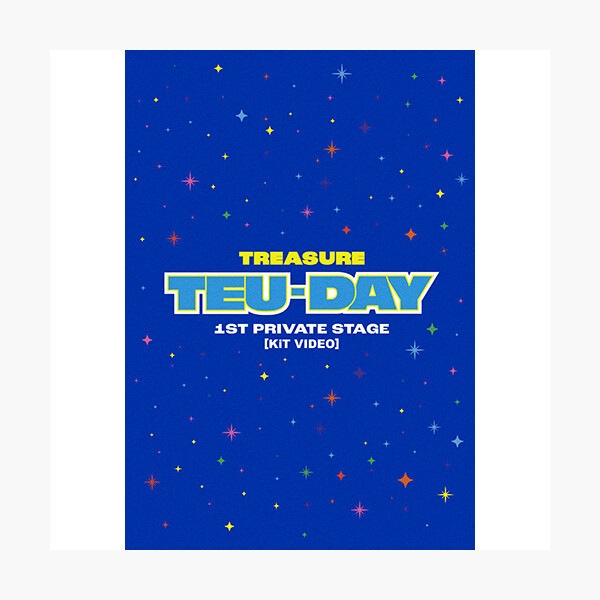 【未開封新品】（キット形）トレジャー - TREASURE 1ST PRIVATE STAGE (TEU-DAY) KiT VIDEO (キノアルバム)