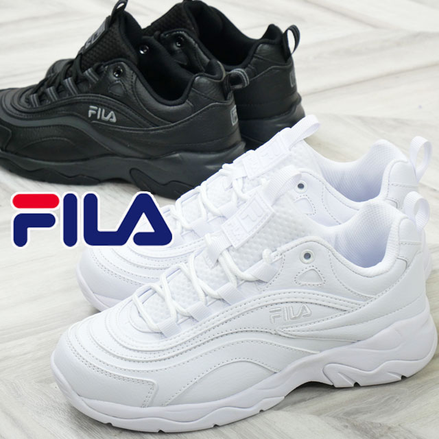 フィラ 厚底 スニーカー レディース プロムナード ローカット ダッドシューズ カジュアルシューズ 靴 ダッドスニーカー UFW23033 100 ホワイト 白 WFF24032 002 ブラック 黒