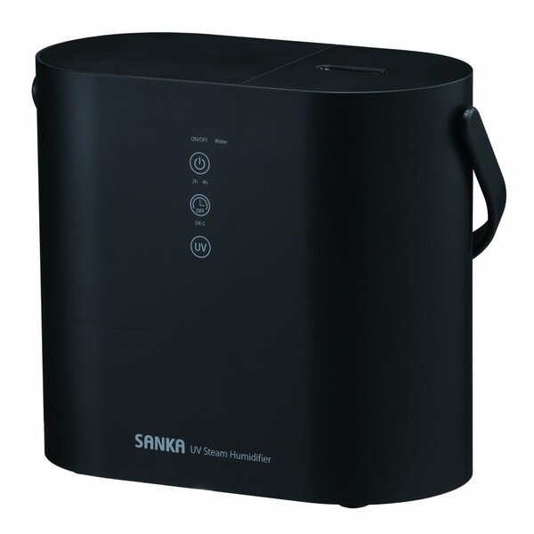 SANKA SSH-2100UVBK ブラック パーソナルUV スチーム式加湿器 (木造和室3畳/プレハブ洋室6畳まで) メーカー直送