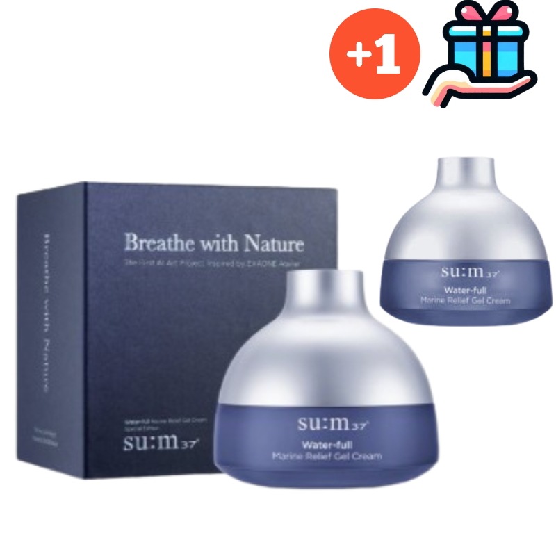 [韓国人気1+1] ウォーター - フル タイムレス ウォータージェル クリーム 120ml + 50ml 総170ml セット 水分 弾力 光彩 大容量 ヒアルロン酸 乾燥肌 スキンケア基礎化粧品