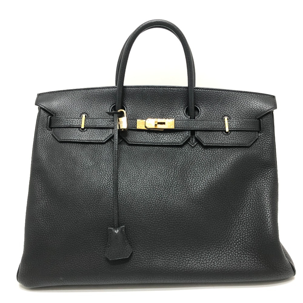 ハンドバッグ バーキン40 バーキン40 バーキン ハンドバック バック カバン トリヨンクレマンス ブラック