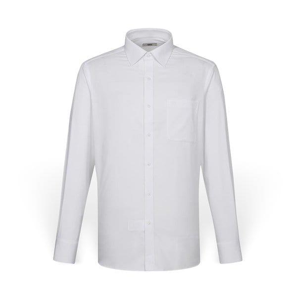 男性ストレッチソリッドレギュラーフィット長袖シャツDLA1SHDL112A1