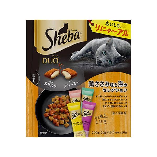 【1ケース】【お取り寄せ対象品】シーバデュオ鶏ささみ味と海のセレ 200g [マースジャパンリミテッド] *12個