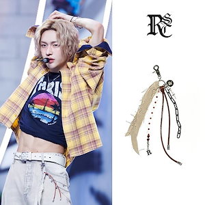 ［RIIZE ウォンビン着用］RCCS/DENIM RAW CUTTING KEY CHAIN 韓国ファッション 韓国ブランド 韓国公式正規品