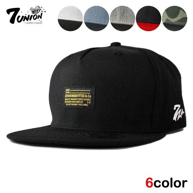 セブンユニオン ストラップバックキャップ 帽子 メンズ レディース フリーサイズ