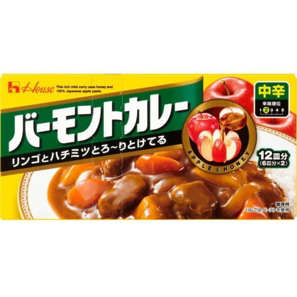 ハウス バーモントカレー 中辛 230g 10 メーカー直送