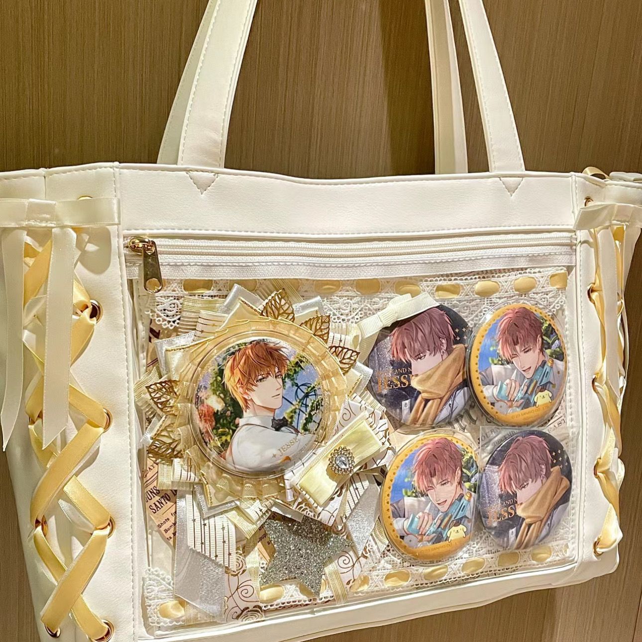 ファッション人気ブランドランキング Qoo10] 人気 痛バッグ 痛バ PUぬいぐるみ入 : バッグ・雑貨 その他