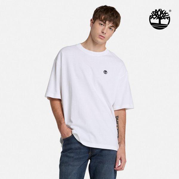 26SS ボックスフィット トリロゴ Tシャツ ホワイト A6AF7 100
