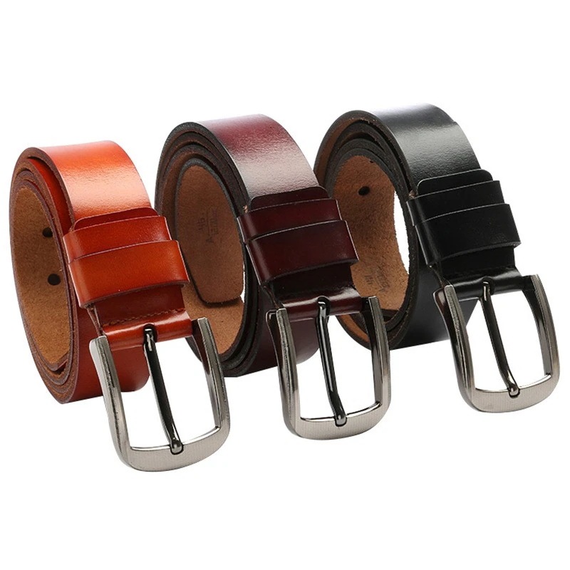 本革ベルト 革ベルト 紳士ベルト メンズベルト バックルベルト ビジネスベルト 牛革 メンズ レザー Belt シンプル ビジネス 黒 茶