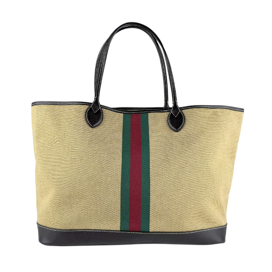 グッチ GUCCI トートバッグ オフィディア キャンバス/レザー ベージュ/ブラウン ユニセックス 726755 z7977