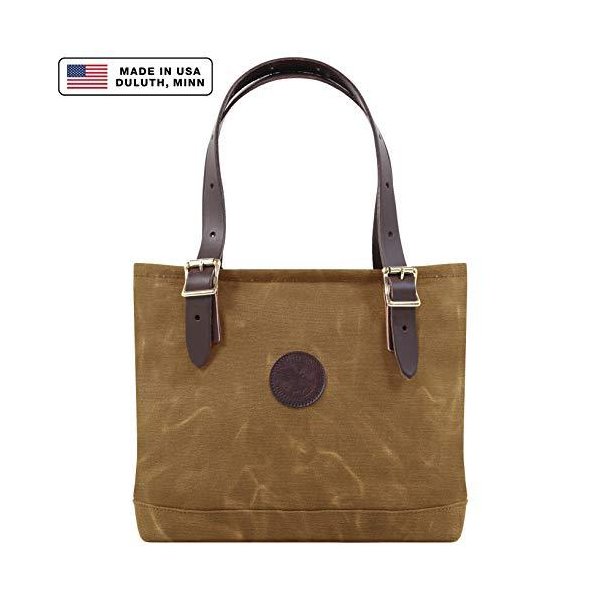 Duluth Pack Lakewalk Tote， Tan， 11 x 15 x 3.5-Inch 並行輸入品