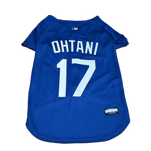 ファンタジーワールド【ペット用品】MLB公式 ドジャース 大谷翔平選手モデル ユニフォーム ジャージ 3LXサイズ ブルー P-0849790212008【ペット用野球ウェア】