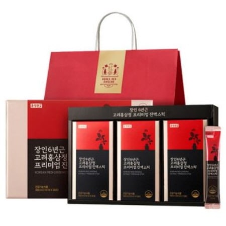 6年根高麗ホンサムジョンプレミアムスティック+ショッピングバッグ（10ml X30包） 7,476円