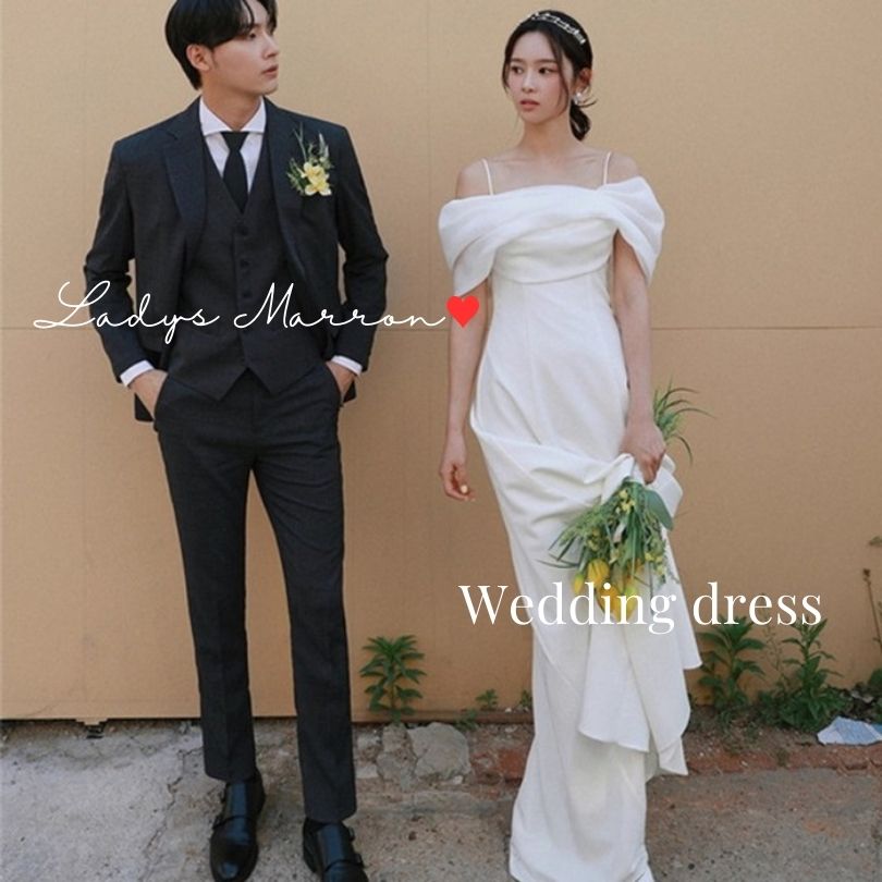 2点購入で200円割引夏の新着商品 り前撮りドレス ウエディングドレス ウェディングドレス 白 マーメイドドレス ドレス 二次会 花嫁 2次会 オフショル オフショルダー 白ワンピ 白ワンピース 白ド