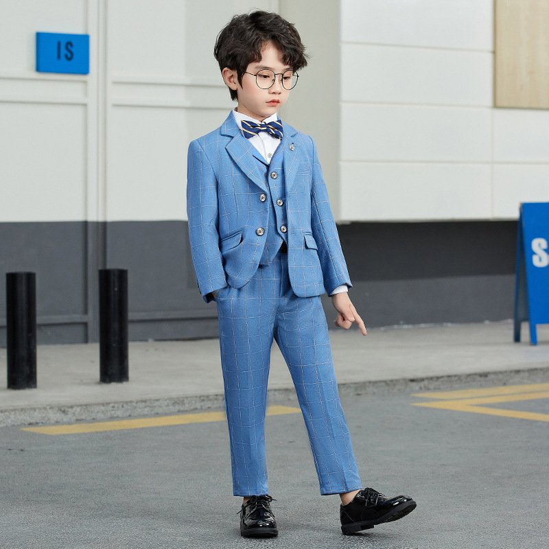 子男の子フォーマルスーツキッズスーツ子服フ5点ォーマルスーツベビー服上下セットおしゃれ 結婚式入学式