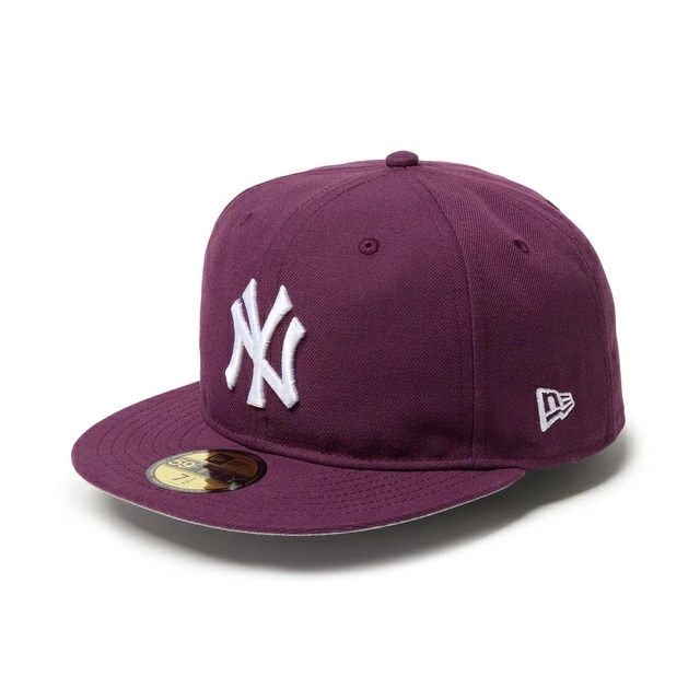 [即納]NEWERA ニューエラ 59FIFTY ソフトバックラム Color Variation ニューヨークヤンキース プラム メンズ 男性 帽子 ハット 小物 国内正規品 正規取扱店 NEW