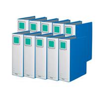 チューブファイルエコツインRA4タテ とじ厚80mm 青 10冊 コクヨ ﾌ-RT680B 8,082円