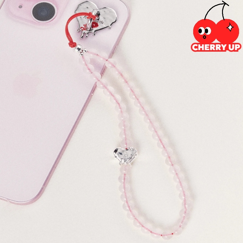 【新商品】ハート 天然 ホワイトジェイド スマホストラップ フォンストラップ／ナチュラルストーン スマホストラップ 天然石 ジェイド 翡翠 ハートデザイン 上品アクセサリー 携帯ストラップ ギフト 小