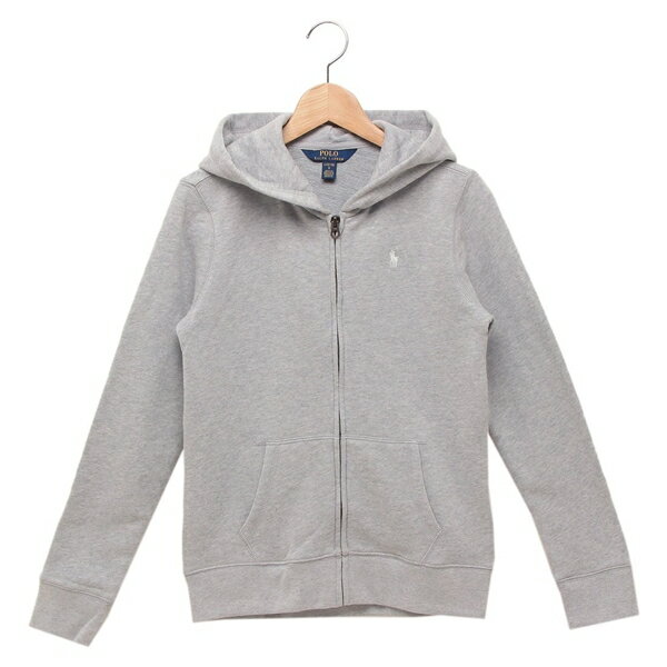 子供服 コットンブレンドフリース フーディ グレー ボーイズ RALPH LAUREN 313698766004 GR