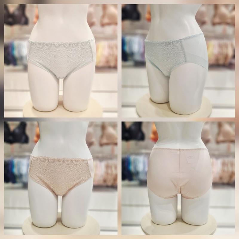 AK水原店 輸入ジャカードレース ヘムパンティ BP0803P