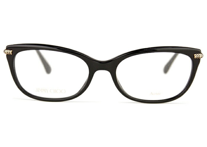 ジミーチュウ JIMMY CHOO jc217 c.807 ブラック/ゴールド 眼鏡 MADE IN ITALY