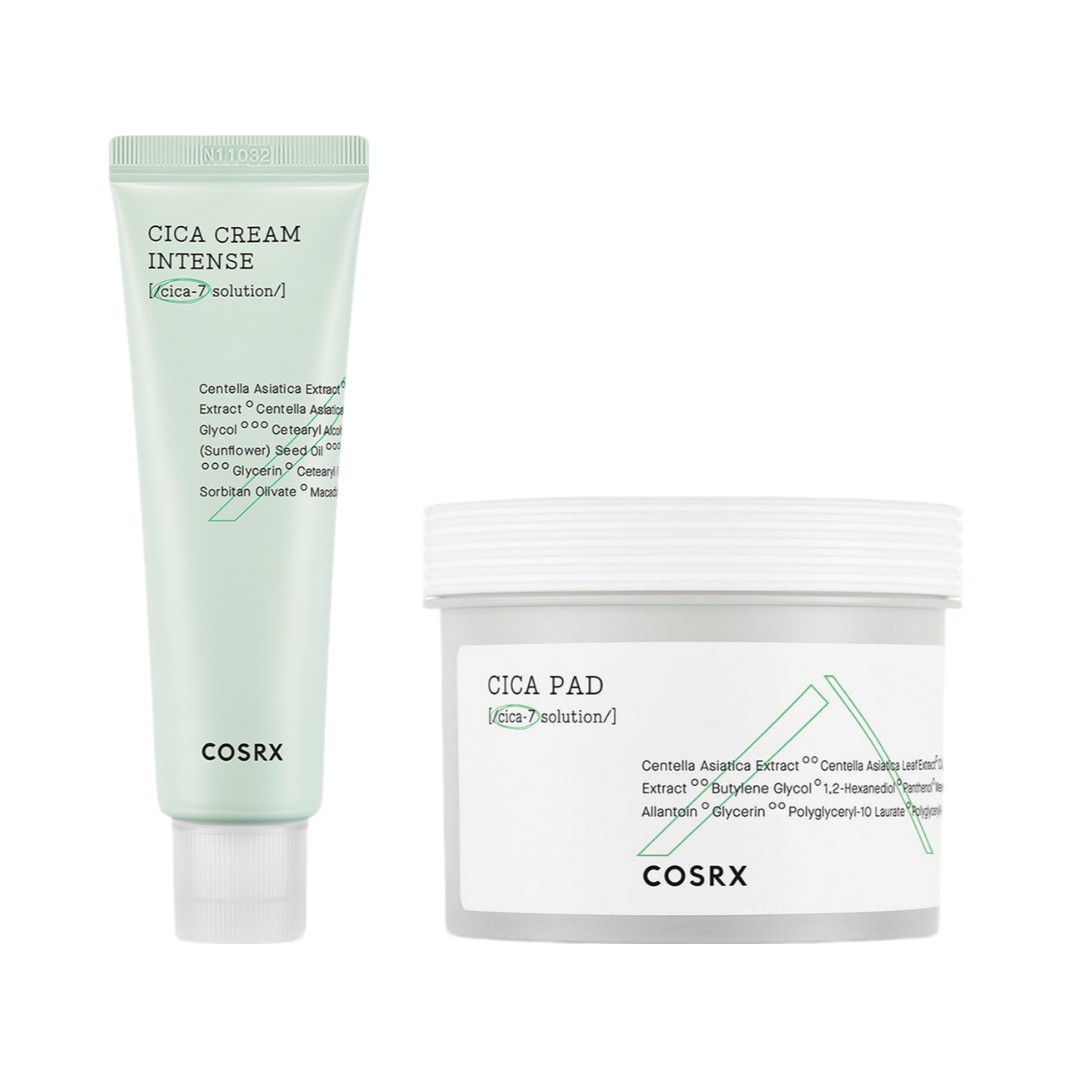 ピュアフィットシカ2点セット シカインテンスクリーム50ml＋シカパッド90枚