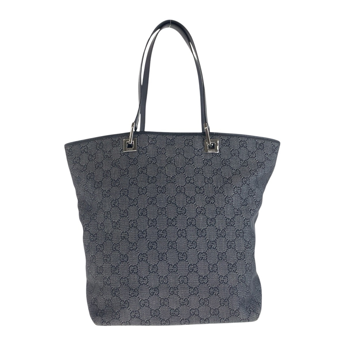 美品 ブラック 黒 GGキャンバス/レザー 31243 トートバッグ ショルダーバッグ レディース 501131