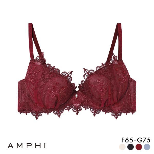 アンフィ グラマリッチ ブラジャー ボリュームUPタイプ グラマラス＆リッチな谷間メイク 3/4カッ