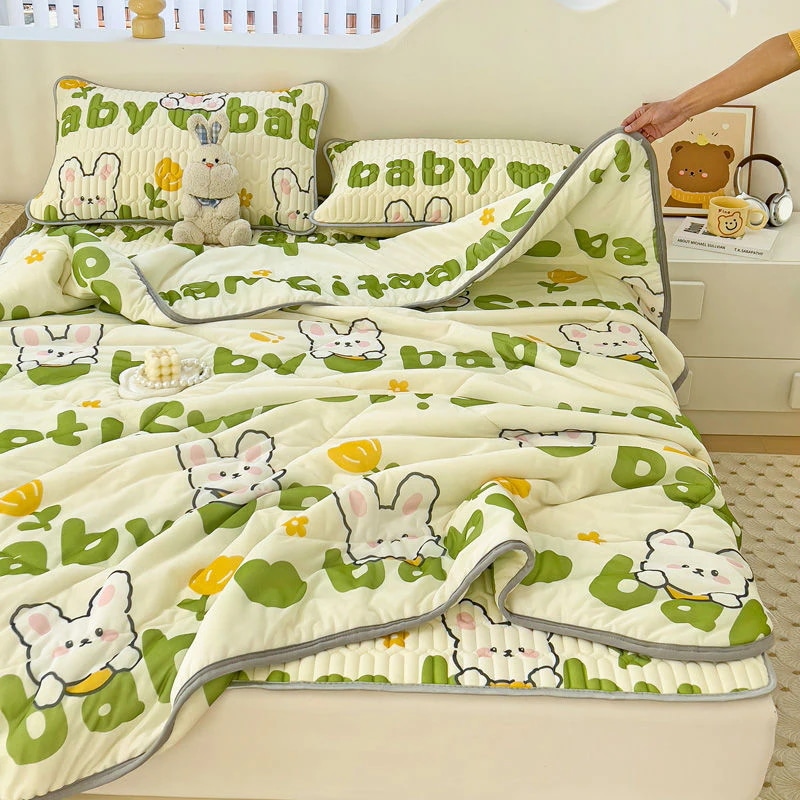 寝具 漫画の夏掛け布団4点セット 夏掛け布団3点セット