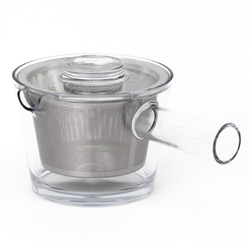 racu 割れない 透明 急須 350ml warenai 日本製 茶こし付 トライタン樹脂 デザイナー柴田文江監修 洗いやすい 耐熱 クリア お洒落 人気