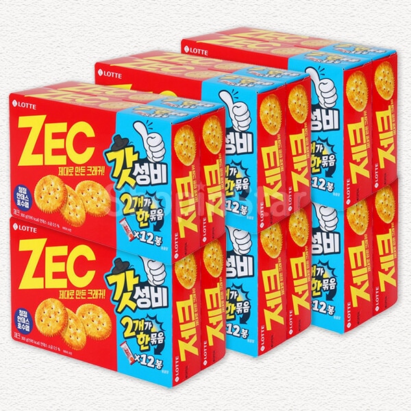 ロッテゼク 2バンドル 600g 6個 大容量 ビスケット お菓子 おやつ