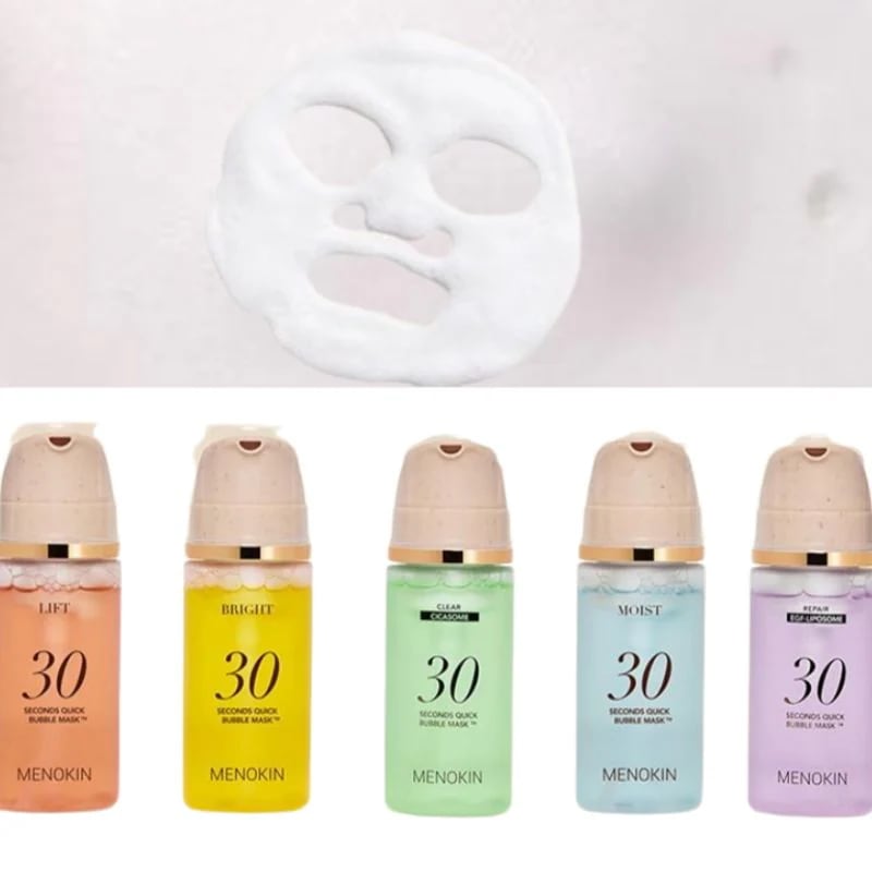 30秒クイックバブルマスクパック95ml 5タイプから1つお選びください(SNSで話題！30秒バブルマスク)