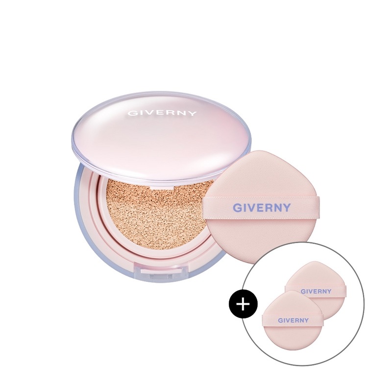 【ラウンジ専用】ジベルニーデューイグラッシュクッション13gX2（本品＋詰め替え）（SPF 50+ PA+++）（＋パフ2枚追加追加） 4,882円