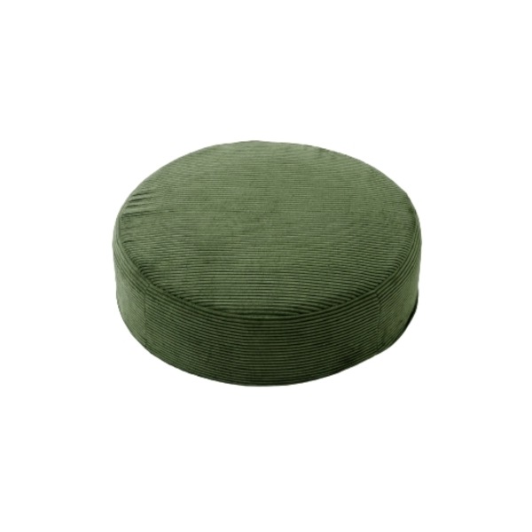 CELLUTANE 低反発クッション Sweets ヴィンテージ A367t-683GRN 丸型 モスグリーン メーカー直送